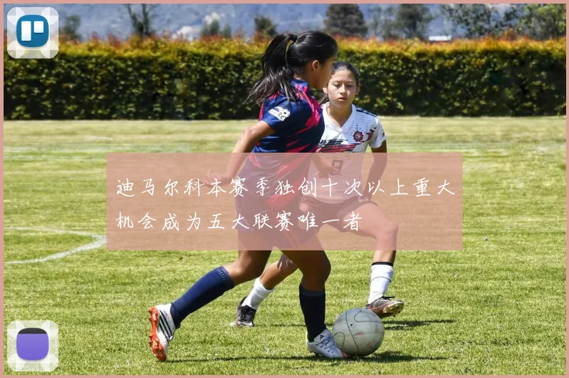 迪马尔科本赛季独创十次以上重大机会成为五大联赛唯一者