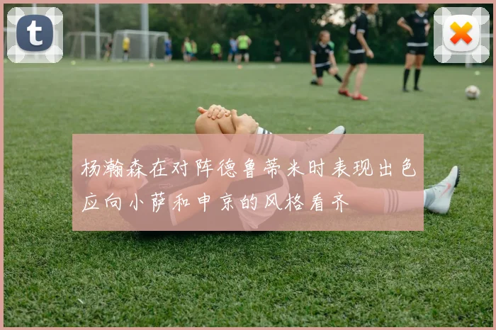 杨瀚森在对阵德鲁蒂米时表现出色应向小萨和申京的风格看齐